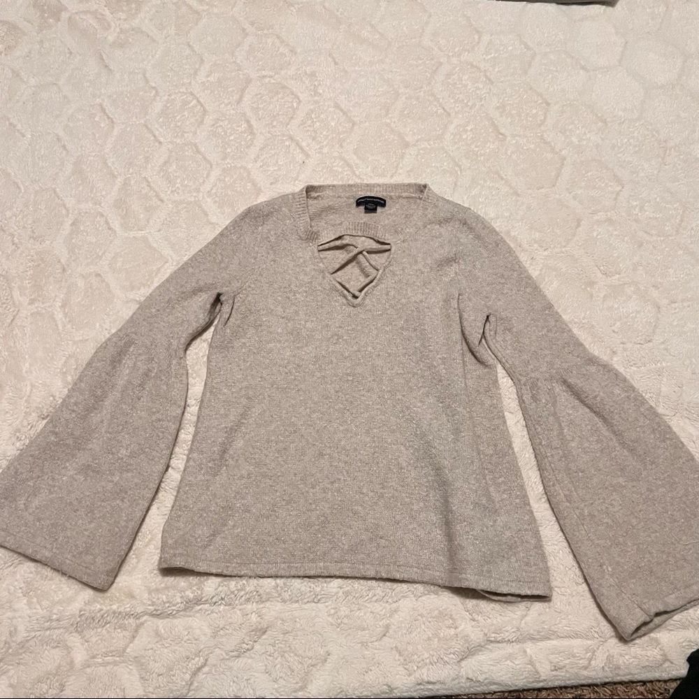 American Eagle Bell Sleeved Sweater
